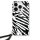 Karl Lagerfeld KLHCP16SHZBPKCCK IML Zebra Model & Cord hardcase pentru iPhone 16 - negru