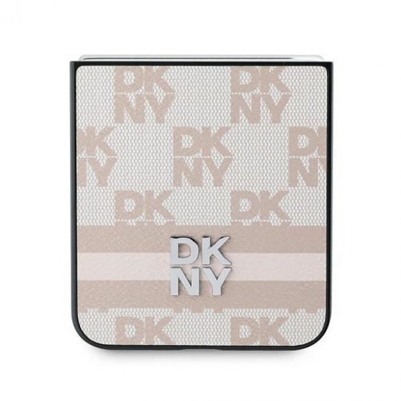 DKNY DKHCZF6PCPTSSP Z Flip6 F741 różowy/roz Dungi imprimate cu model în carouri