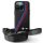 BMW BMHCP16L23PSVTK M Edition Carbon Tricolor Lines & Strap carcasă rigidă pentru iPhone 16 Pro - negru