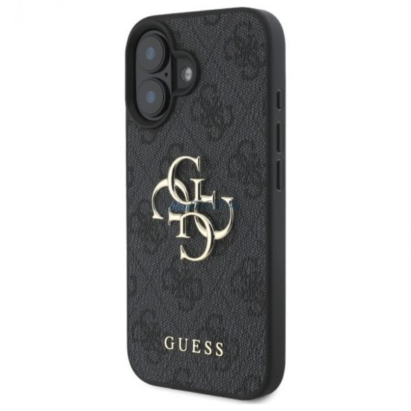 Guess GUHCP16M4GMGGR 4G Big Logo carcasă rigidă pentru iPhone 16 Plus - negru