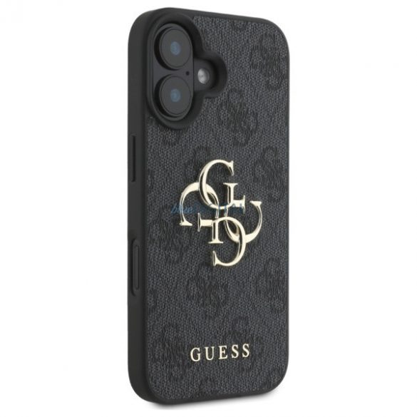 Guess GUHCP16M4GMGGR 4G Big Logo carcasă rigidă pentru iPhone 16 Plus - negru