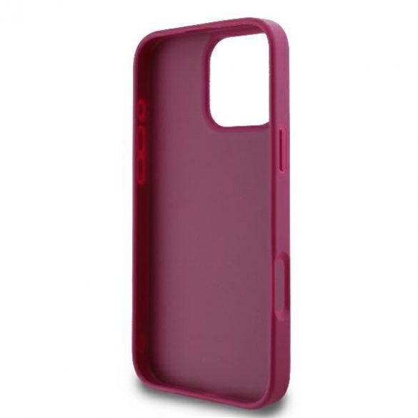 Guess GUHCP16XHG4SGU Fixed Glitter Big 4G huse rigide iPhone 16 Pro Max - violet