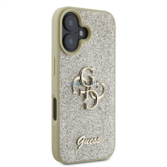 Guess GUHCP16SHG4SGD iPhone 16 6,1" złoty/auriu HC Fixed Glitter Big 4G