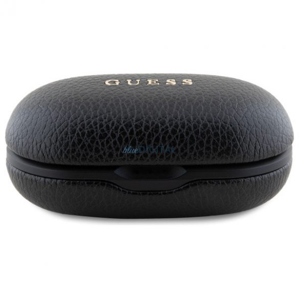 Guess GUTWSPGTSPSK Grained Classic Logo TWS Căști fără fir Bluetooth - negru