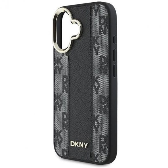 DKNY DKHMP16SPCPVSLK Carouri model Magsafe carcasă tare pentru iPhone 16 - negru