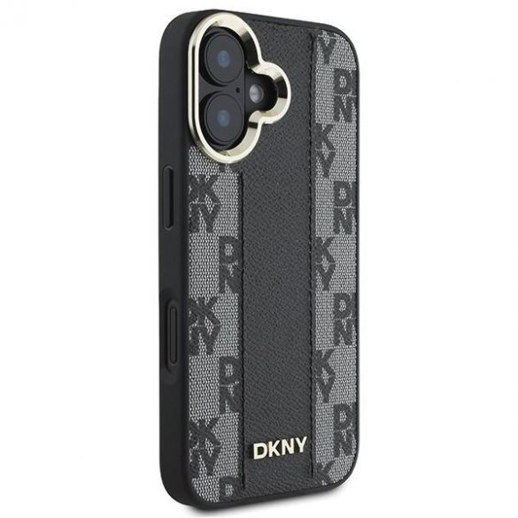 DKNY DKHMP16MPCPCPVSLK Carouri model Magsafe carcasă tare pentru iPhone 16 Plus - negru