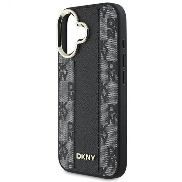 DKNY DKHMP16MPCPCPVSLK Carouri model Magsafe carcasă tare pentru iPhone 16 Plus - negru