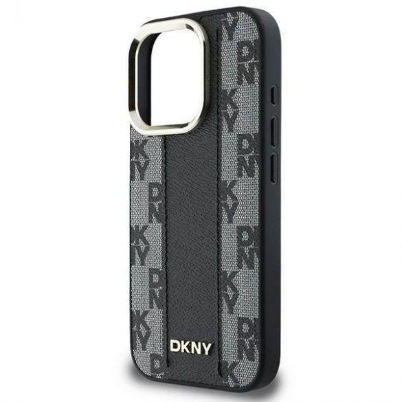 DKNY DKHMP16LPCPVSLK Carouri model Magsafe carcasă tare pentru iPhone 16 Pro - negru