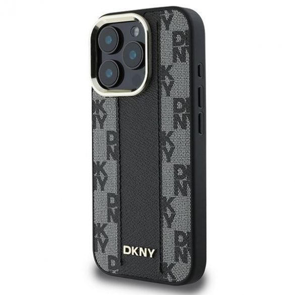 DKNY DKHMP16XPCPVSLK Carouri model Magsafe carcasă tare pentru iPhone 16 Pro Max - negru