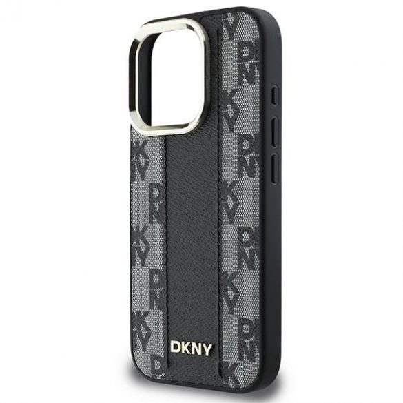 DKNY DKHMP16XPCPVSLK Carouri model Magsafe carcasă tare pentru iPhone 16 Pro Max - negru