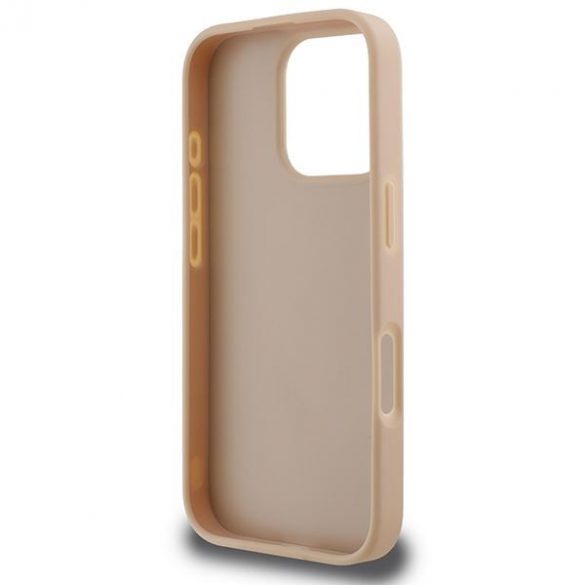 DKNY DKHCP16XPCPTSSP Model în carouri și dungi imprimate husă pentru iPhone 16 Pro Max - roz