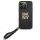 DKNY DKHCP16LPBSWSK Curea de încheietura mâinii Stock Logo Hard Case iPhone 16 Pro - Negru