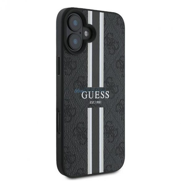 Guess GUHMP16MP4RPSK 4G imprimate dungi MagSafe caz greu pentru iPhone 16 Plus - negru