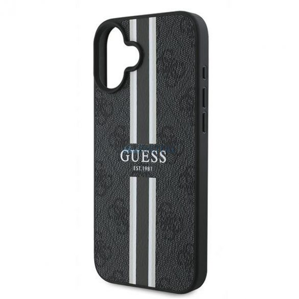 Guess GUHMP16MP4RPSK 4G imprimate dungi MagSafe caz greu pentru iPhone 16 Plus - negru