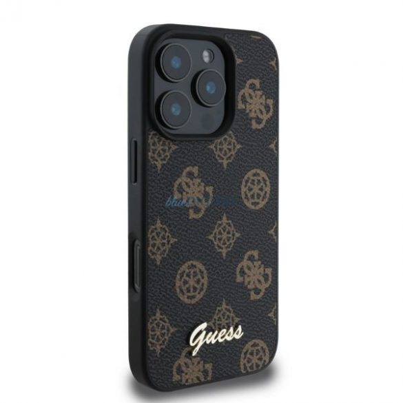 Guess GUHMP16XPGPYSK iPhone 16 Pro Max czarny/negru HC MagSafe PU Bujor Script