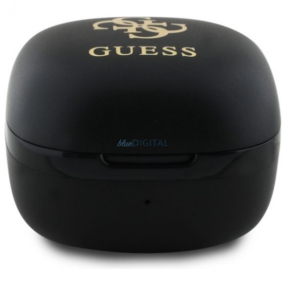 Guess GUTWSJ144ESK Iridescent 4G Imprimate Logo TWS Căști Bluetooth fără fir - negru