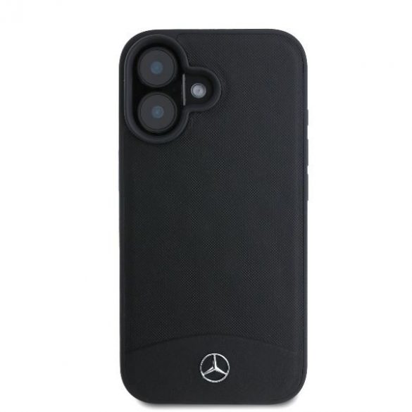 Mercedes MEHCP16MARMBK Husă din piele Urban Hard pentru iPhone 16 Plus - Negru