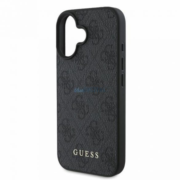 Guess GUHCP16SG4GFGR iPhone 16 czarny/negru HC PU 4G Classic