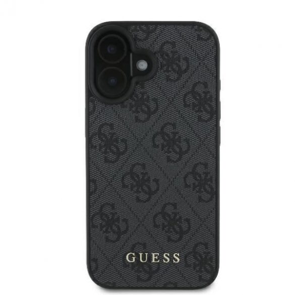 Guess GUHCP16MG4GFGR 4G Carcasă rigidă Classic pentru iPhone 16 Plus - negru