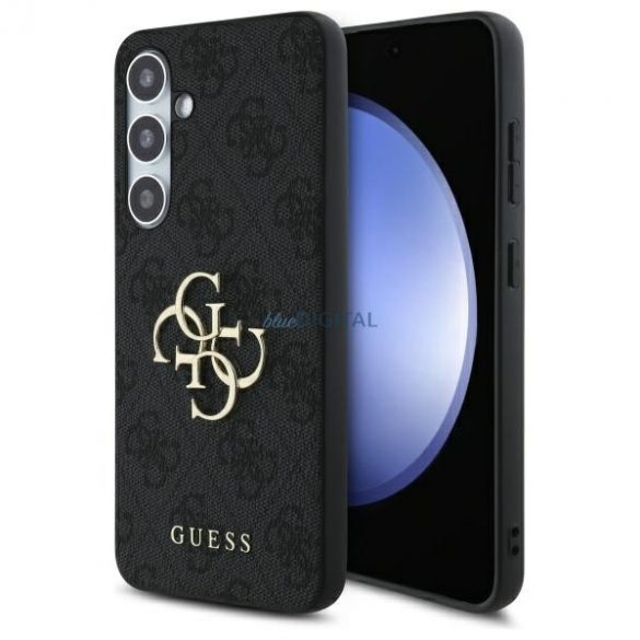 Guess GUHCS24FE4GMGGR 4G Big Metal Logo caz greu Samsung Galaxy S24 FE - negru