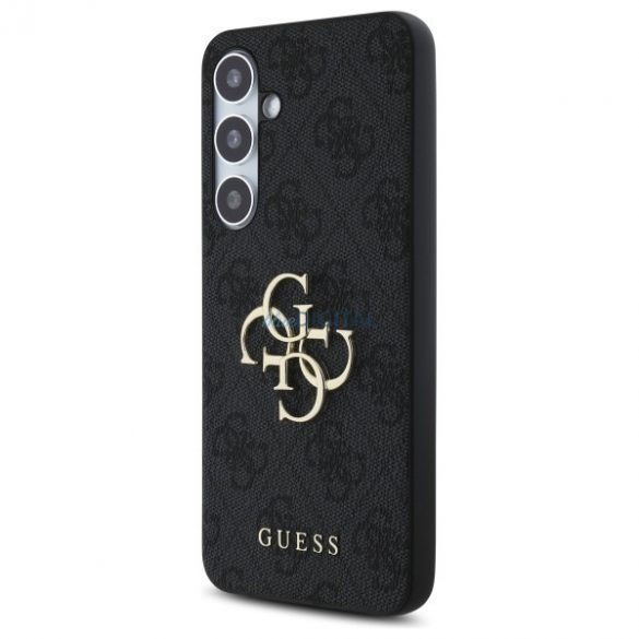 Guess GUHCS24FE4GMGGR 4G Big Metal Logo caz greu Samsung Galaxy S24 FE - negru