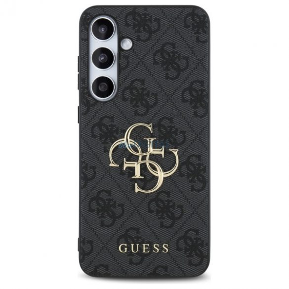 Guess GUHCS24FE4GMGGR 4G Big Metal Logo caz greu Samsung Galaxy S24 FE - negru