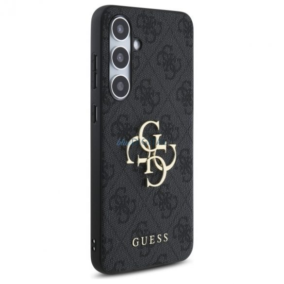 Guess GUHCS24FE4GMGGR 4G Big Metal Logo caz greu Samsung Galaxy S24 FE - negru