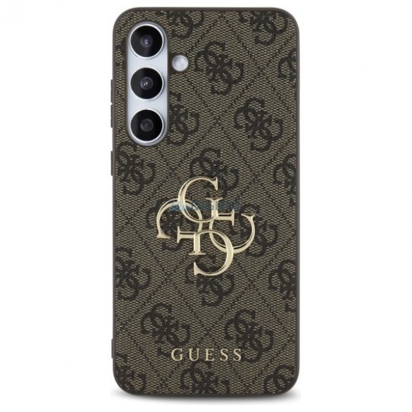 Guess GUHCS24FE4GMGBR 4G Big Metal Logo caz greu Samsung Galaxy S24 FE - maro