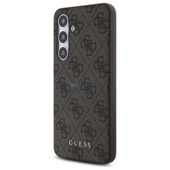 Guess GUHCS24FEG4GFBR 4G Metal Gold Logo caz greu Samsung Galaxy S24 FE - maro