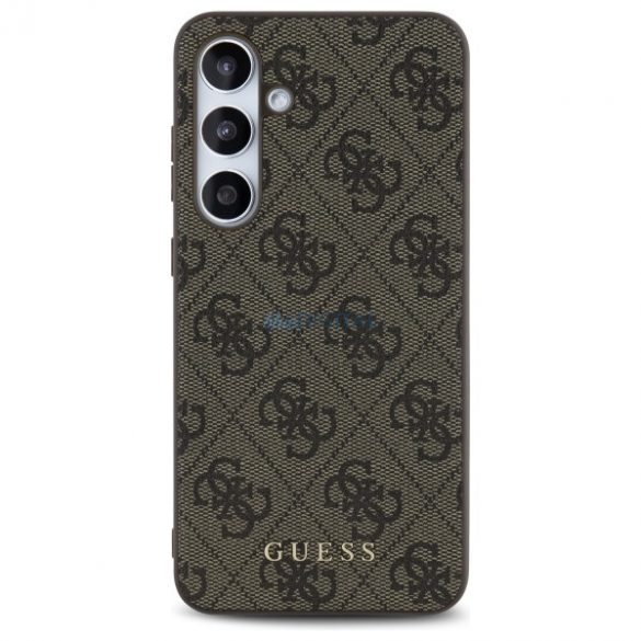 Guess GUHCS24FEG4GFBR 4G Metal Gold Logo caz greu Samsung Galaxy S24 FE - maro