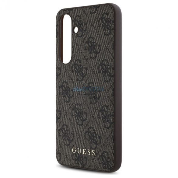 Guess GUHCS24FEG4GFBR 4G Metal Gold Logo caz greu Samsung Galaxy S24 FE - maro