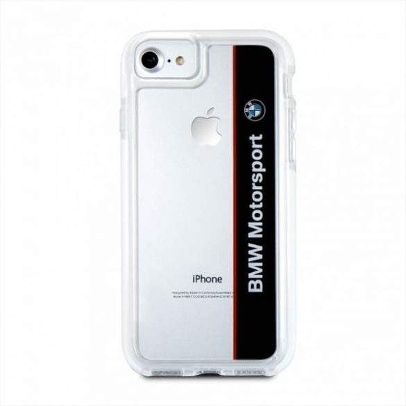 Etui hardcase BMW BMHCP7SPVNA iPhone 7 /8/SE 2020 / SE 2022 transparent bleumarin husa SHOCPROOF