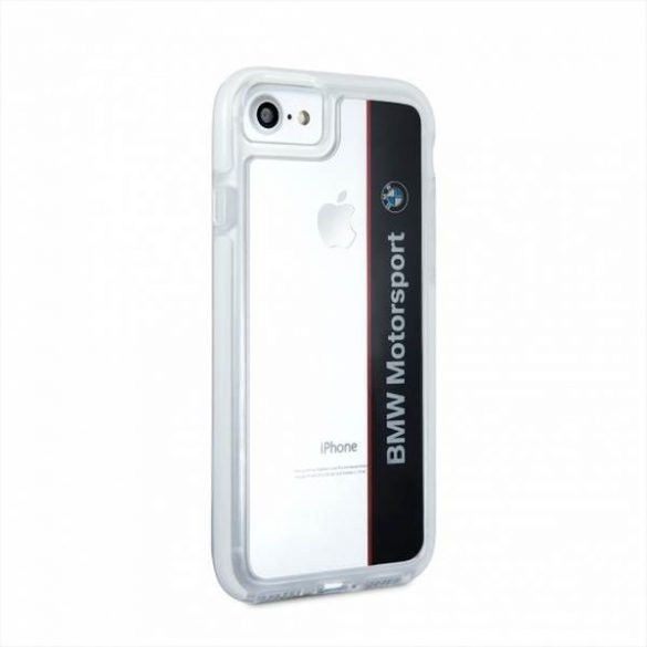 Etui hardcase BMW BMHCP7SPVNA iPhone 7 /8/SE 2020 / SE 2022 transparent bleumarin husa SHOCPROOF