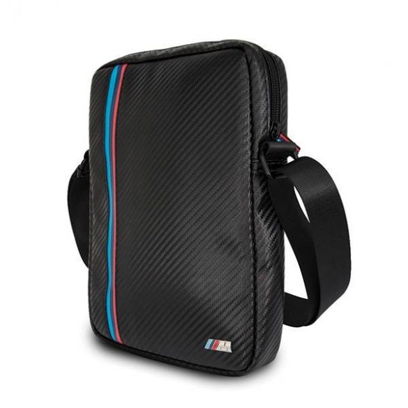 Torba BMW BMTB8MCPBK Tabletă 8" czarny/negru Carbon / Tricolor Stripe