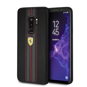 Carcasă rigidă Ferrari FESURHCS9LBKR S9 Plus G965 carcasă urbană neagră