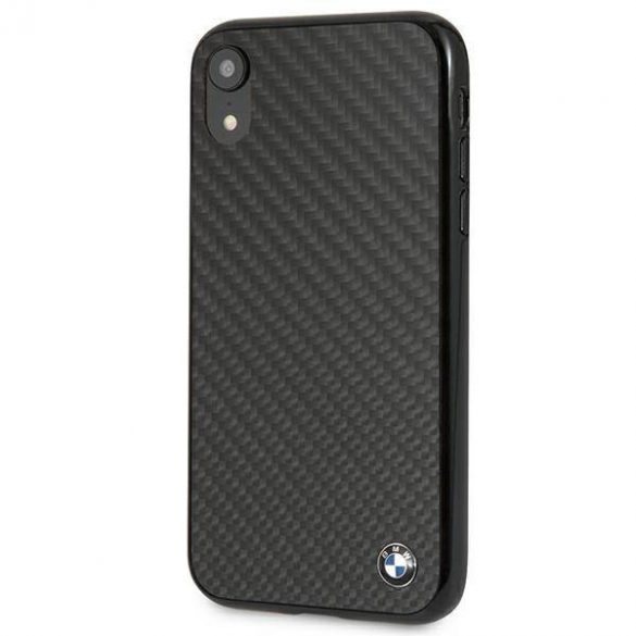 Etui hardcase BMW BMHCI61MBC iPhone Xr czarny/negru Siganture-Carbon