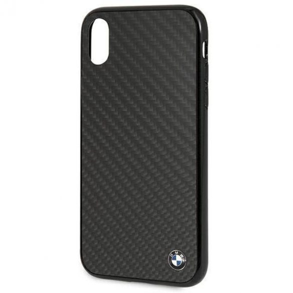 Etui hardcase BMW BMHCI61MBC iPhone Xr czarny/negru Siganture-Carbon