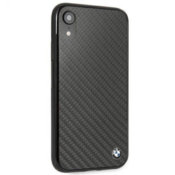 Etui hardcase BMW BMHCI61MBC iPhone Xr czarny/negru Siganture-Carbon