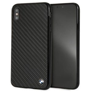 Etui hardcase BMW BMHCI65MBC iPhone Xs Max czarny/negru Siganture-Carbon