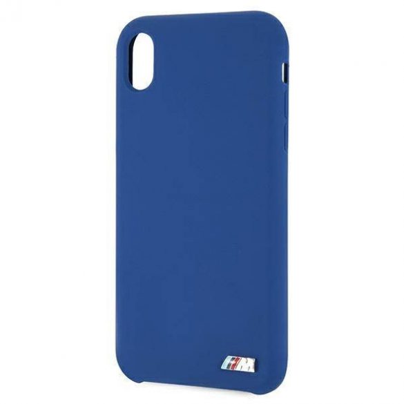 Etui BMW BMHCI61MSILNA iPhone Xr niebieski/navy hardcase Husă silicon M Collection