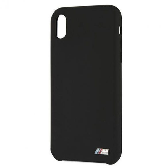 Etui BMW BMHCI61MSILBK Husă rigidă pentru iPhone Xr czarny/negru Husă silicon M Collection