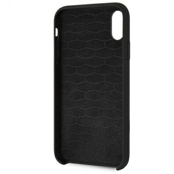 Etui BMW BMHCI61MSILBK Husă rigidă pentru iPhone Xr czarny/negru Husă silicon M Collection