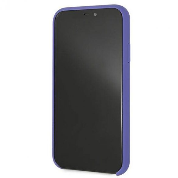 Karl Lagerfeld KLHCI61SLVOG iPhone Xr hardcase fioletowy/violet Husă din silicon