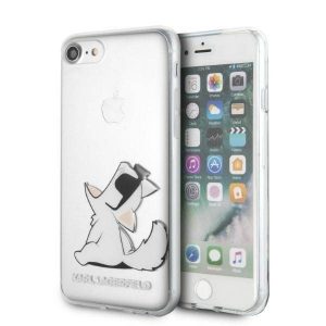 Karl Lagerfeld KLHCI8CFNRC iPhone 7/8 SE 2020 / SE 2022Husătare transparentă Choupette Fun