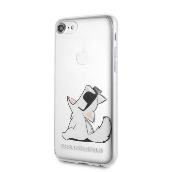 Karl Lagerfeld KLHCI8CFNRC iPhone 7/8 SE 2020 / SE 2022Husătare transparentă Choupette Fun