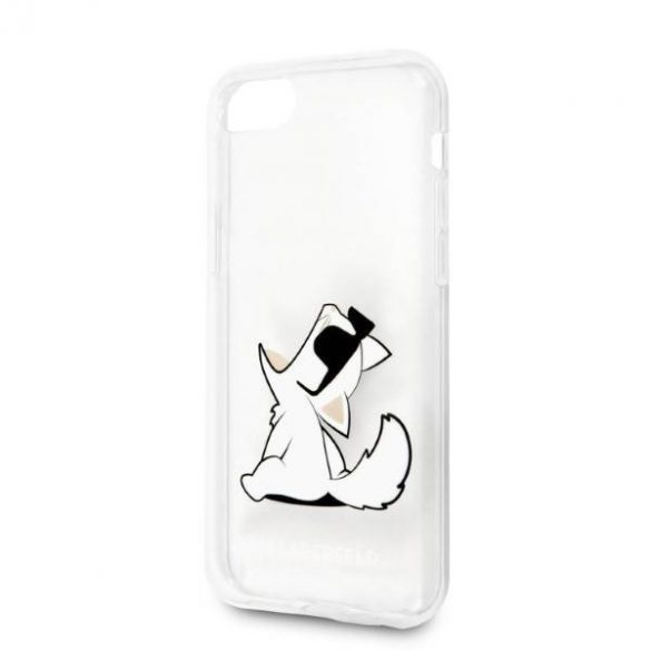 Karl Lagerfeld KLHCI8CFNRC iPhone 7/8 SE 2020 / SE 2022Husătare transparentă Choupette Fun