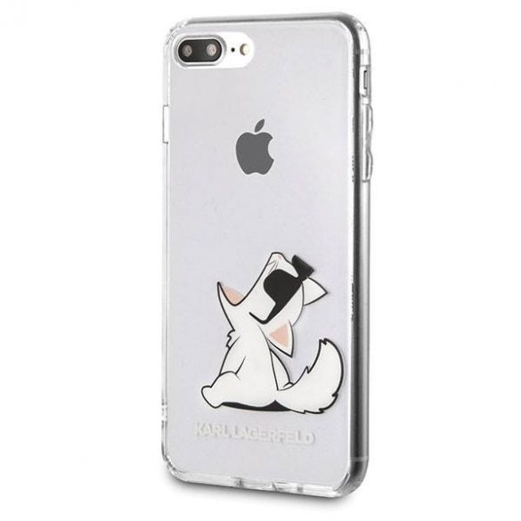 Karl Lagerfeld KLHCI8LCFNRC Husă rigidă Choupette Fun pentru iPhone 7/8 Plus