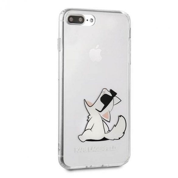 Karl Lagerfeld KLHCI8LCFNRC Husă rigidă Choupette Fun pentru iPhone 7/8 Plus