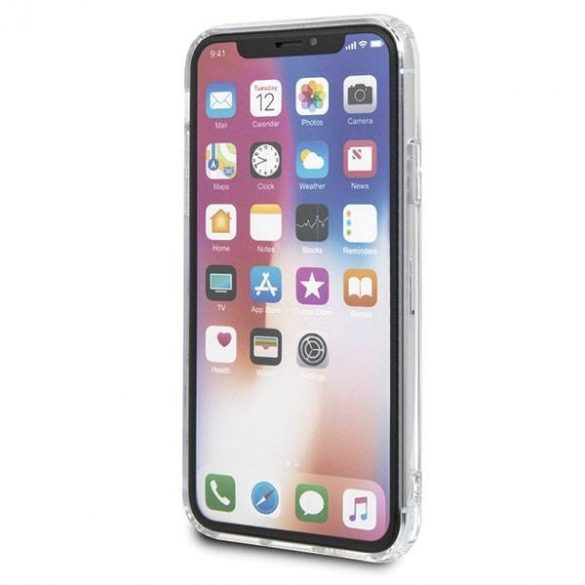 Karl Lagerfeld KLHCPXCFNRC Husă rigidă pentru iPhone X/Xs Husă Choupette Fun transparentă