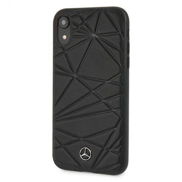 Mercedes MEPERHCI61QGLBK Husă Twister pentru iPhone Xr czarny/negru